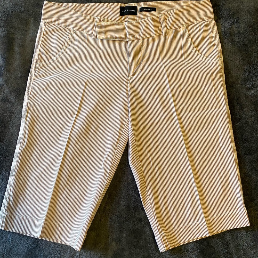 THE LIMITED Striped Shorts